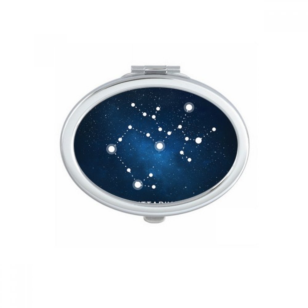 Miroir de poche Poisson Constellation petit miroir main maquillage portable