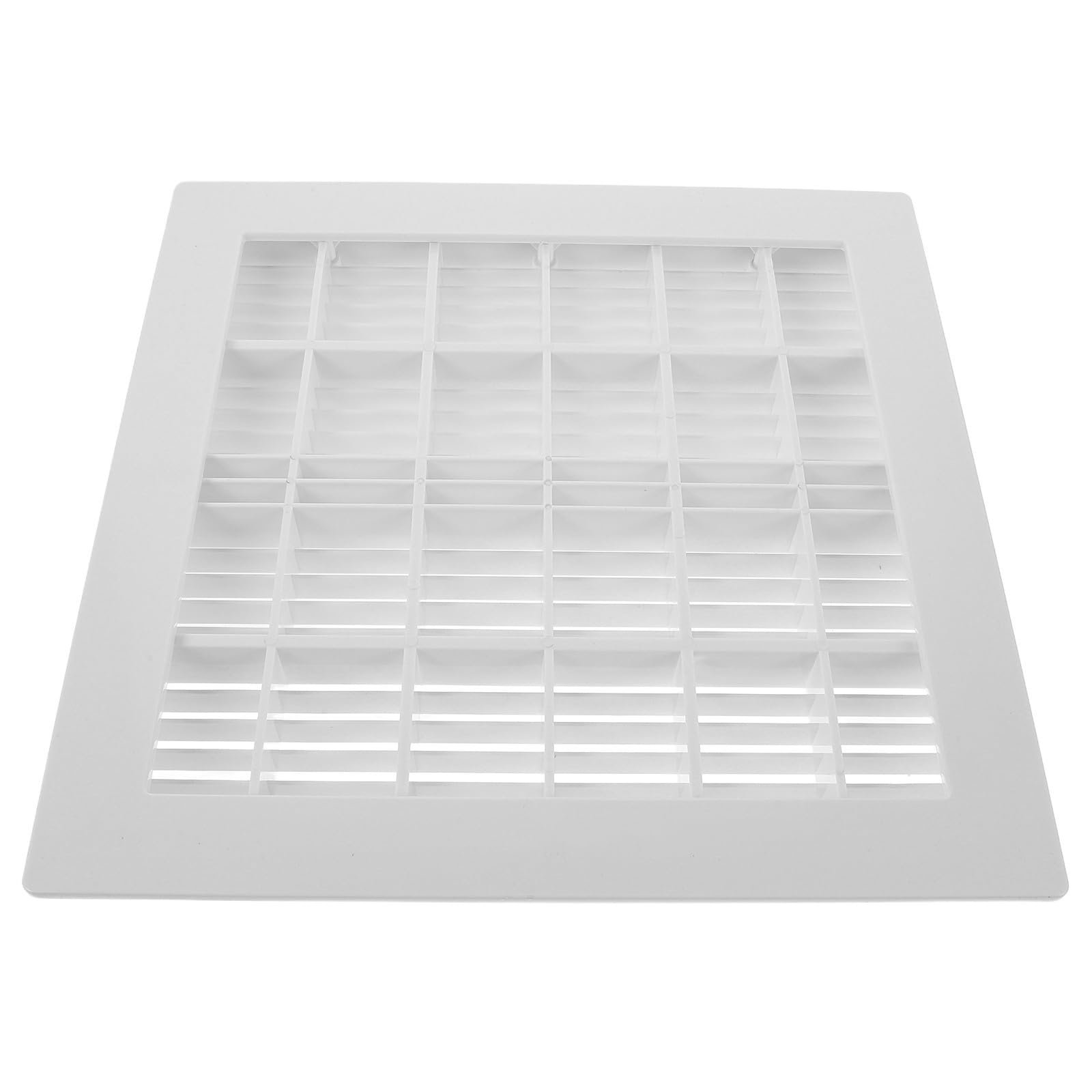 Tapa de desagüe de Piscina, desagüe de Piso Cuadrado 30x30cm, ABS Blanco, Control preciso del Flujo de Agua, para Piscinas y spas