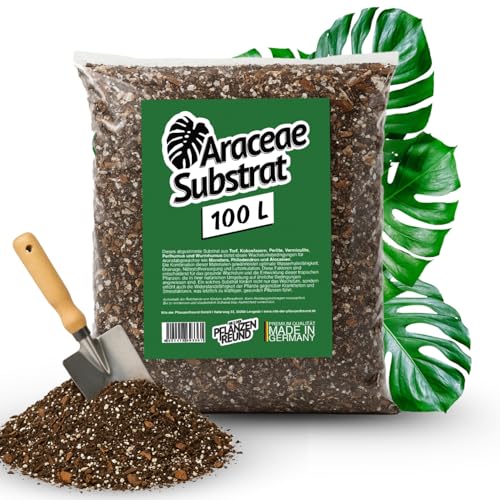 Nils der Pflanzenfreund® Tierra para Monstera [Sustrato Araceae] 100 L | Rica en nutrientes | Tierra para Plantas Verdes | Tierra para Plantas de Interior | Sustrato para Plantas de Interior