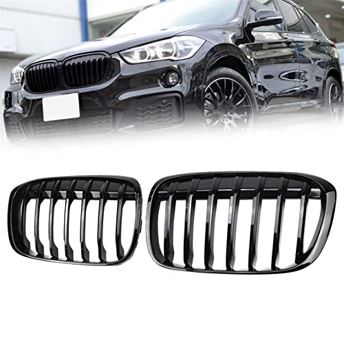 Grille de course calandre pour BMW X1 F48 résout le remplacement pare-chocs avant
