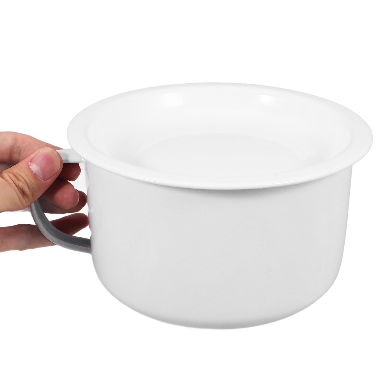 MAGICLULU 5St Instant-Nudelschüssel aus Emaille Emaille- Suppentassen aus Metall Ramenschalen Kaffeetasse aus Keramik Küchengeschirr kreative Ramenschale verdicken