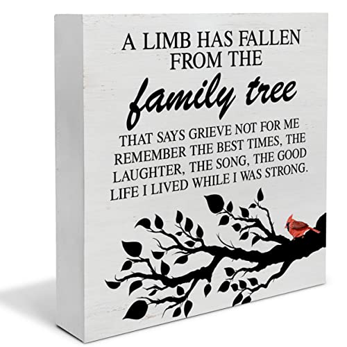 Bereavement-Sympathy-Wood-Box-Sign-Decor-Desk-Sign-Gift-for-Loss-of-Loved-One-in-Memory-of-Mom-Dad-Grandma-Grandpa-Wooden-Box-Block-Sign-Home-Office-Shelf-Wall-Decoration Bereavement Sympathy Wood Box Sign Decor Desk Sign Gift for Loss of Loved One in Memory of Mom Dad Grandma Grandpa Wooden Box Block Sign Home Office Shelf Wall Decoration