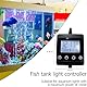 Nicoone Aquarium LED Timer & Dimmer – Programmierbar mit 8 Gruppen, Sonnenaufgang/Untergang Simulation, 0-100% Dimmfunktion – Automatische Lichtsteuerung für Fische Vögel