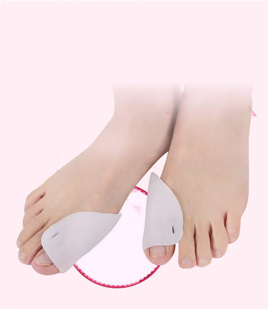 5 Paia di Cuscinetti, Cuscinetti per Dita a Martello e Separatori per Dita - Trattano Il Dolore all'alluce valgo, Alluce valgo e all'articolazione dell'alluce - Cuscinett