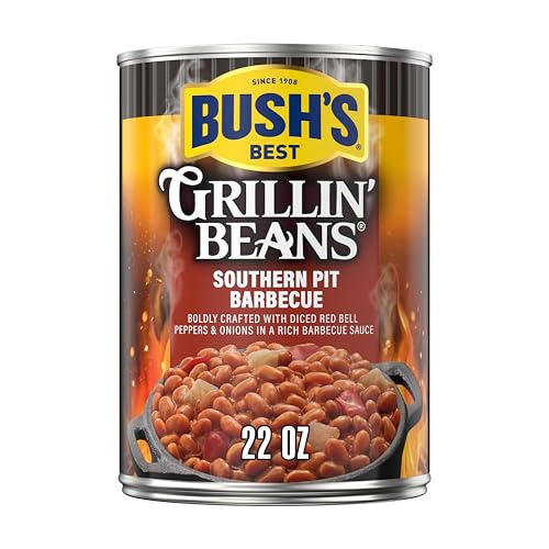 Bush's Southern Pit Barbecue Grillin' Beans, 22 oz
