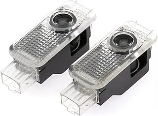 SHIMINGDIANZI Del LED Logo Light Shadow Projector Car Door Courtesy Laser Fit for Audi A8L A7 A6L Q3 A5 A4L A4A6 A1 A3 R8 Q7 Q5 TT A8 2pcs (Emitting Color : for A4L Logo)