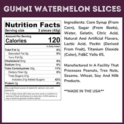 WinCrest Watermelon Shaped Gummi Slices miniatura 2