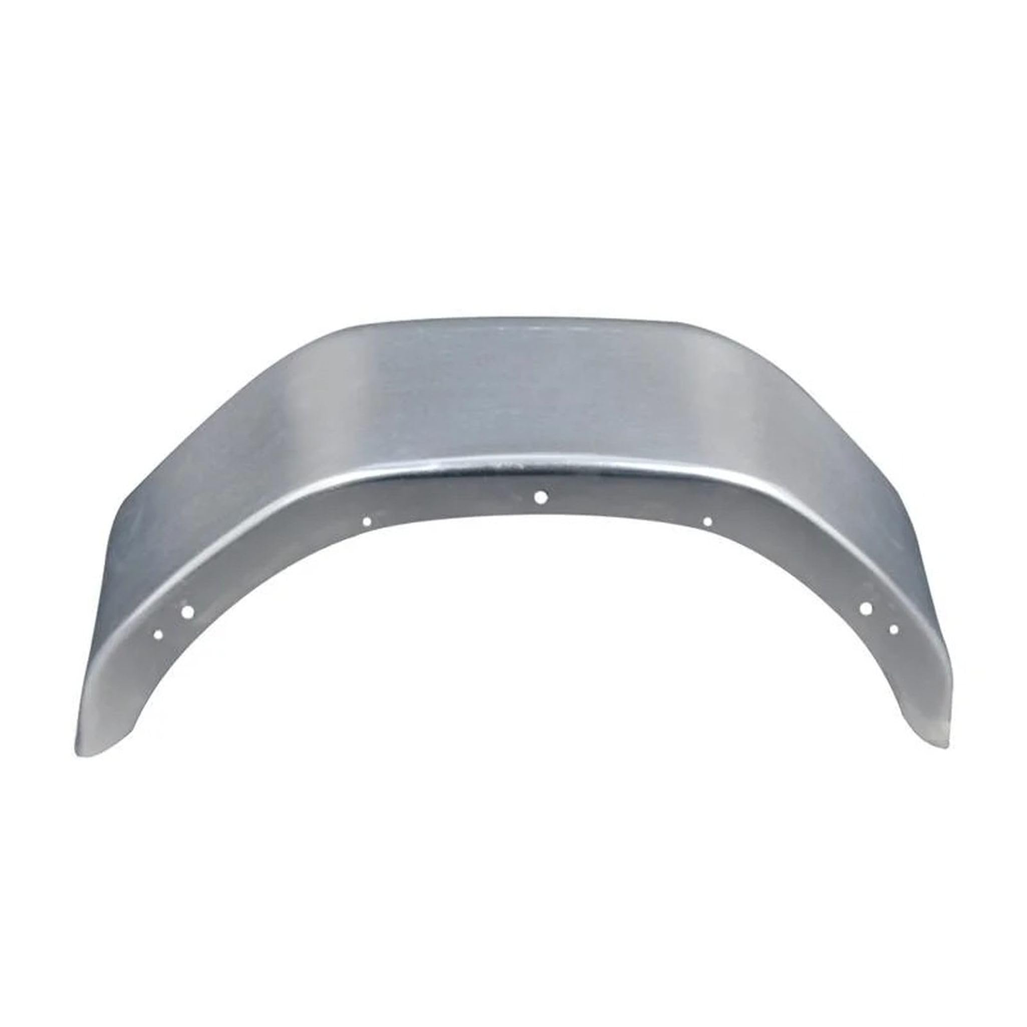 Błotnik metalowy, ocynkowany, prostokątny, do przyczepy, 13 cali, nadkola, 660 x 340 x 190 mm, zapasowy błotnik zawinięty z otworami wiertniczymi, ochrona przed pryskaniem, akcesoria do przyczepy