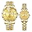 Diamond | Gold | Pair Watches