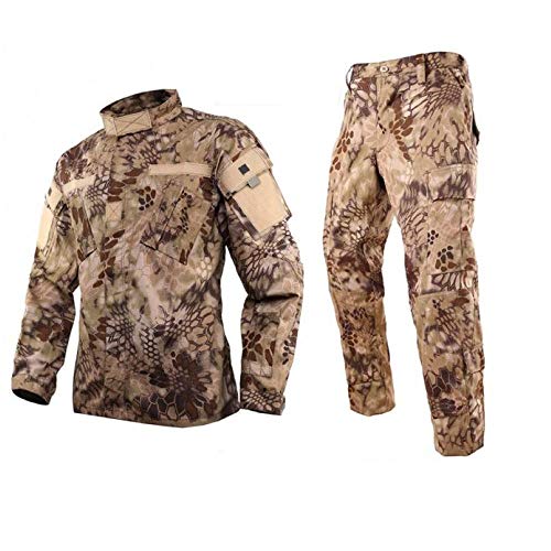 DLP Tactical BDU Combat Pants & Jacket Set Ripstop PolyCotton Reinforced Knees & Elbow Military-Style Uniform product thumbnail 7