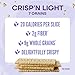 Wasa Crisp’n Light 7 Grains Crispbread, 4.9 oz (Pack of 10), Crackers, Non-GMO Ingredients, 7 Grain Blend, 20 Calories per Slice