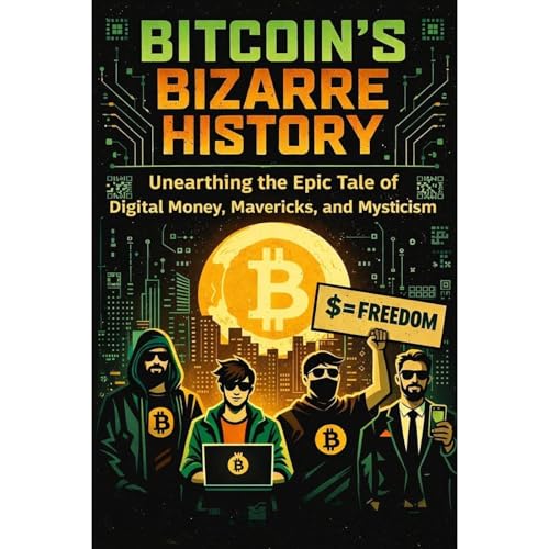 Bitcoin's Bizarre History Audiolibro Por Dave Espino arte de portada
