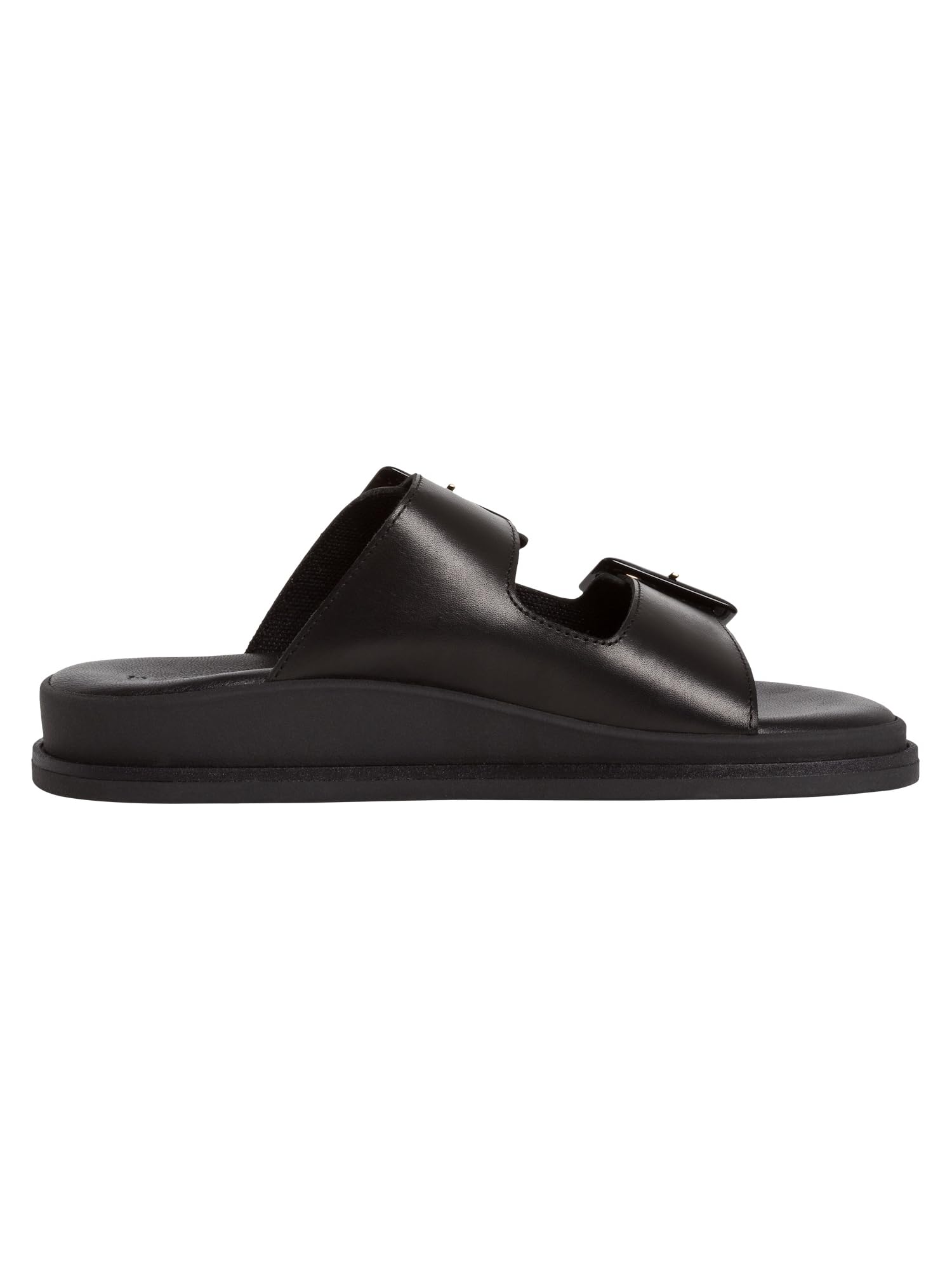 tamaris Damskie Klapki czarny TAMARIS-1-27207-42 003 BLACK LEATHER