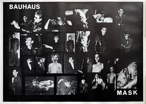 Poster Bauhaus Mask 60X86Cm affiche art abstrait décoration murale moderne
