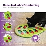 Catstages Nina Ottosson Buggin’ Out Puzzle & Play Cat Puzzle Feeder – Interactive Treat Game for Indoor Cats, Level 2 Slow Feeder Enrichment Toy, 13.9" x 11.5" - Image 3