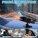 Gobesty Portable 12V Car Heater, Car Heaters That Plug Into Cigarette, 2 in 1 Fast Heating/Cooling, Defroster and Windshield Defogger, Auto Heater Fan for Winter Driving, Suitable for All Car - Image 6