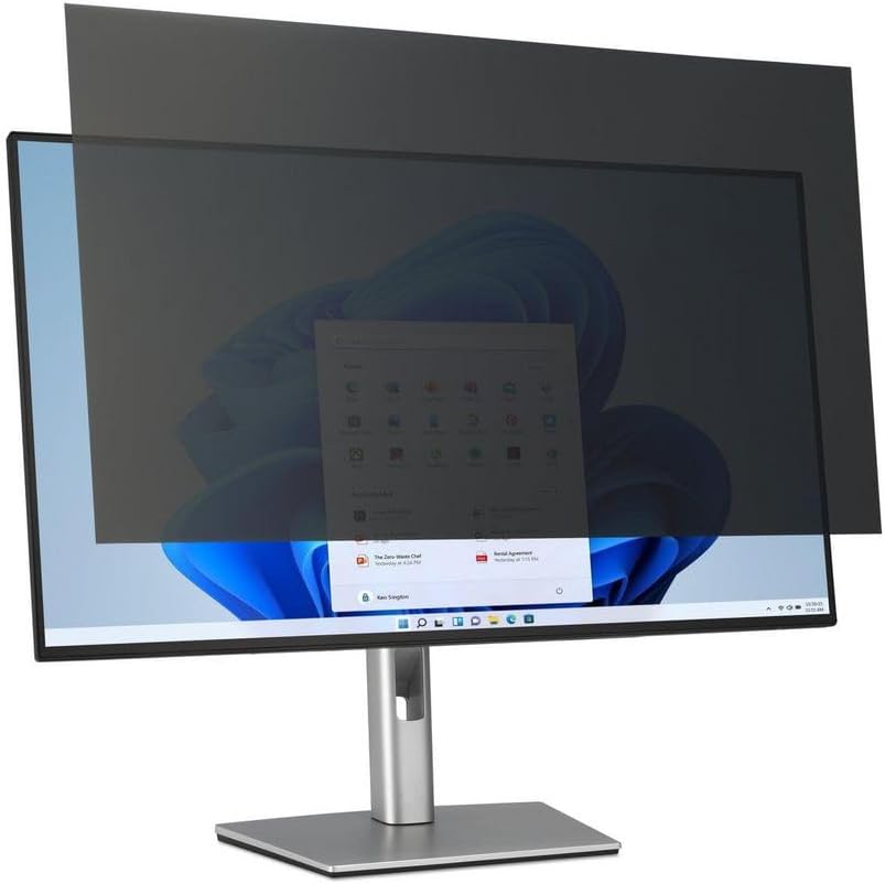 Kensington Laptop Screen Privacy Filter 12.5", 16: 9, Protector hides Personal and Confidential Information Supports Dell, HP, Lenovo, ASUS, Acer laptops - Reduced Blue Light via Anti-Glare Coating