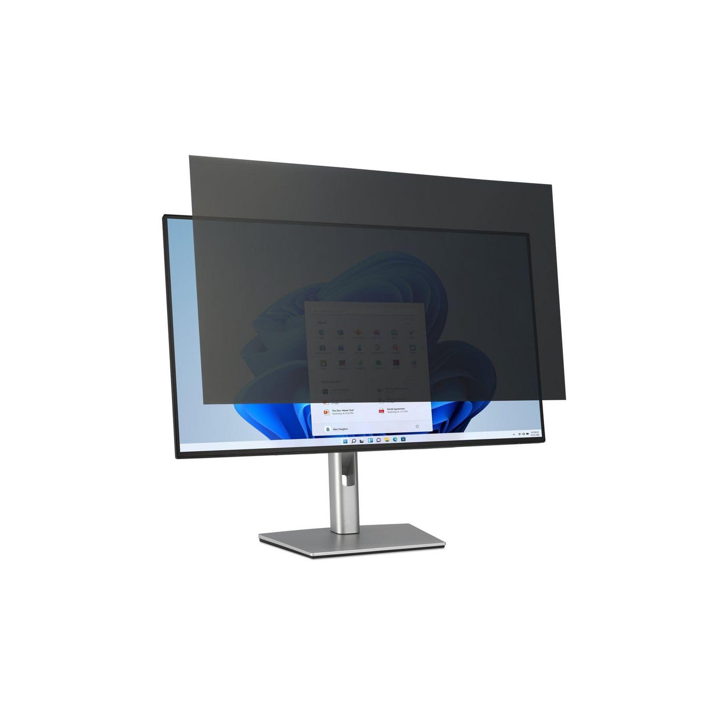 Kensington Blickschutzfilter für Monitore 23,6 Zoll, 16:9, Geeignet für LG, ViewSonic, Samsung, BENQ, DSGVO-konform, Für mehr Datensicherheit, Mit Blaulichtfilter und Blendschutz, 627205