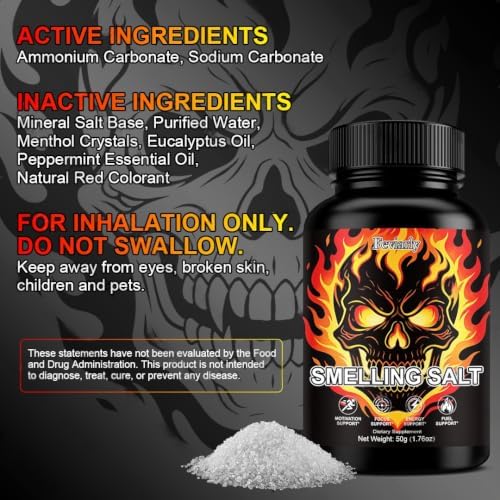 Feviarly Smelling Salt Dietary Supplement, 50g — view 6