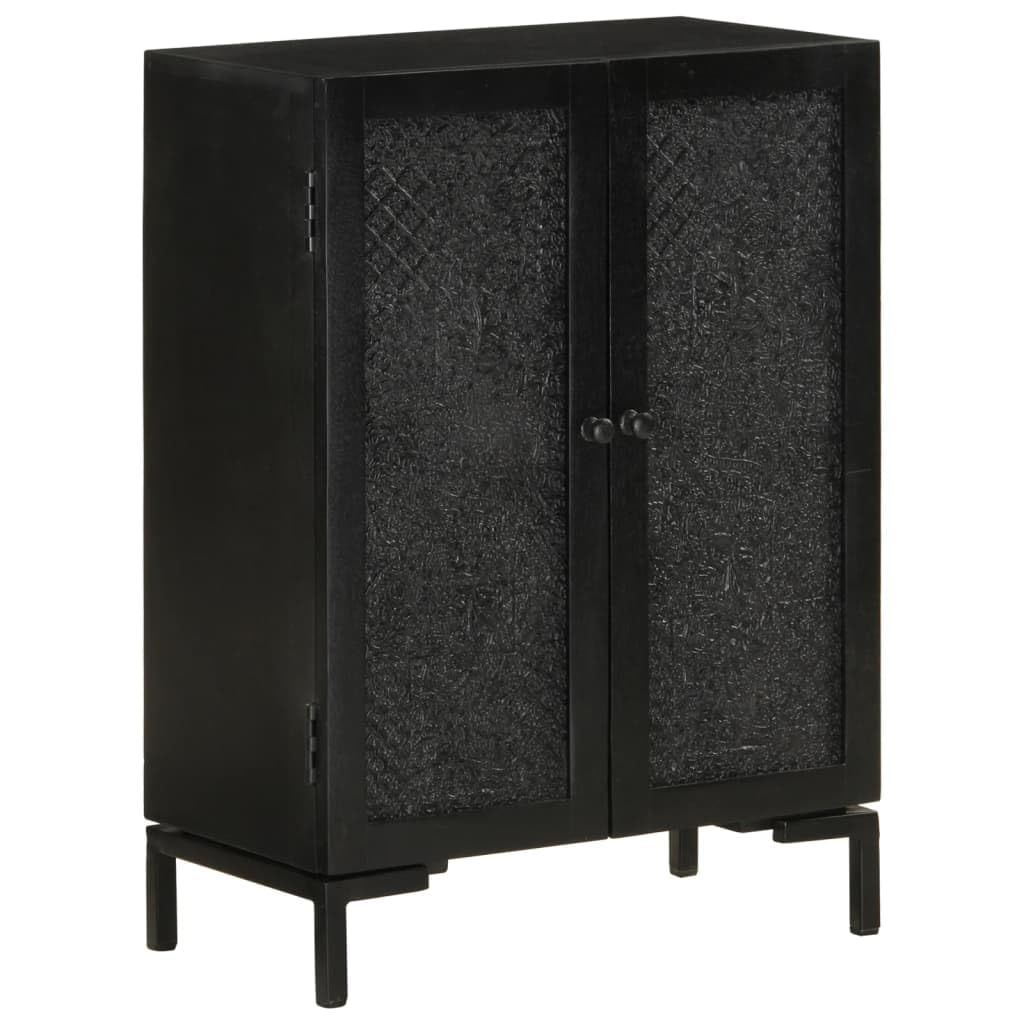 Mueble auxiliar industrial negro para solucionar almacenaje en pasillos