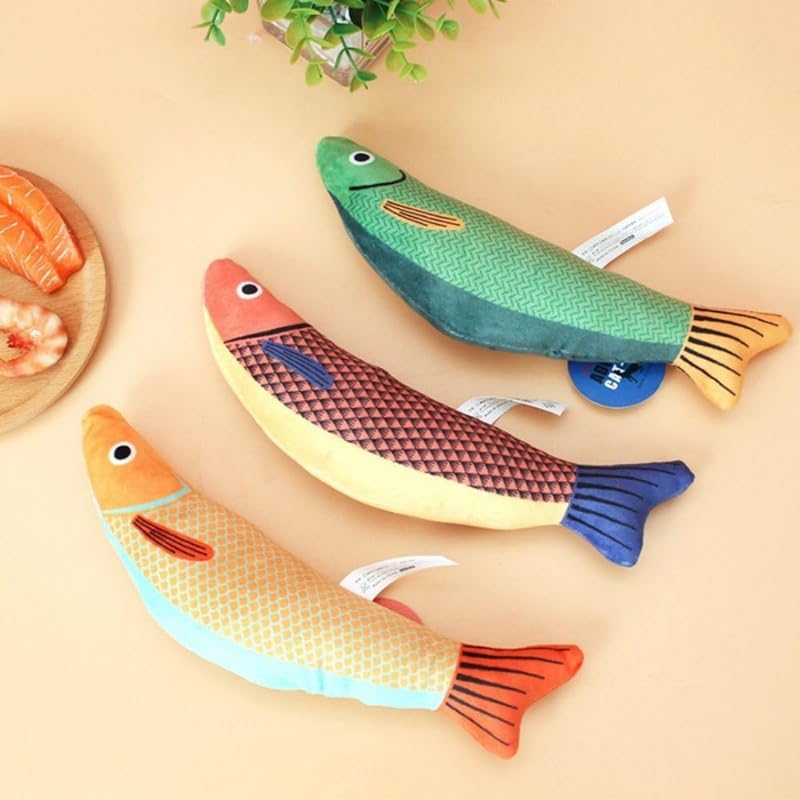 KittuPet 1 pcs Catnip Fish Toy for Cats Soft and Durable, Interactive Cat Kicker Toys for Indoor Kitten Exercise 8 Inches for All Breeds (B0D4VKRT4W) Amazon Price History, Amazon Price Tracker