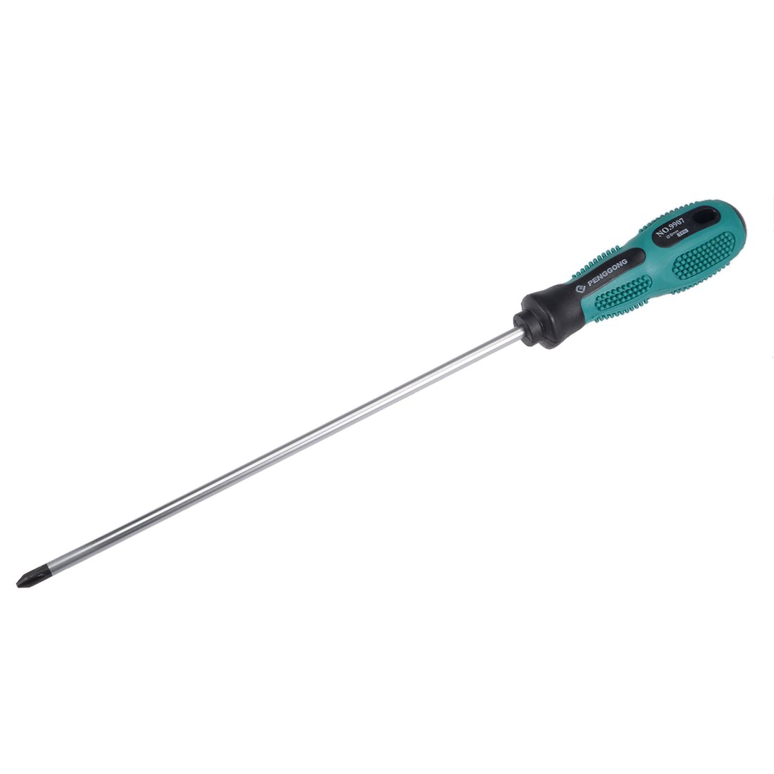 uxcell #2 Phillips Screwdriver 10 Inch Round Shaft Non Slip Comfortable Handle