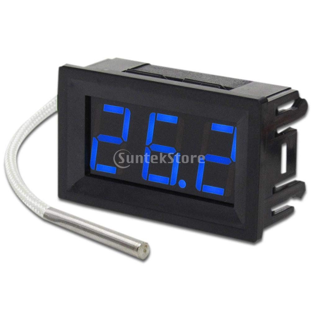 Calandis™ Industrial Blue Digital Display Led Temperature Thermometer Panel Meter-image-40
