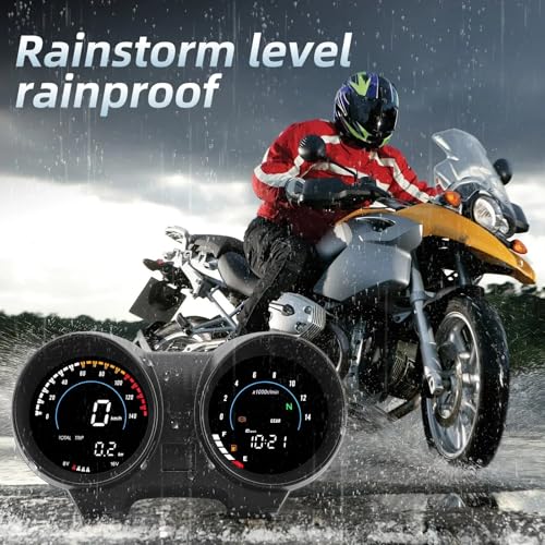 Compteur vitesse moto LED résolvant les pannes d'affichage