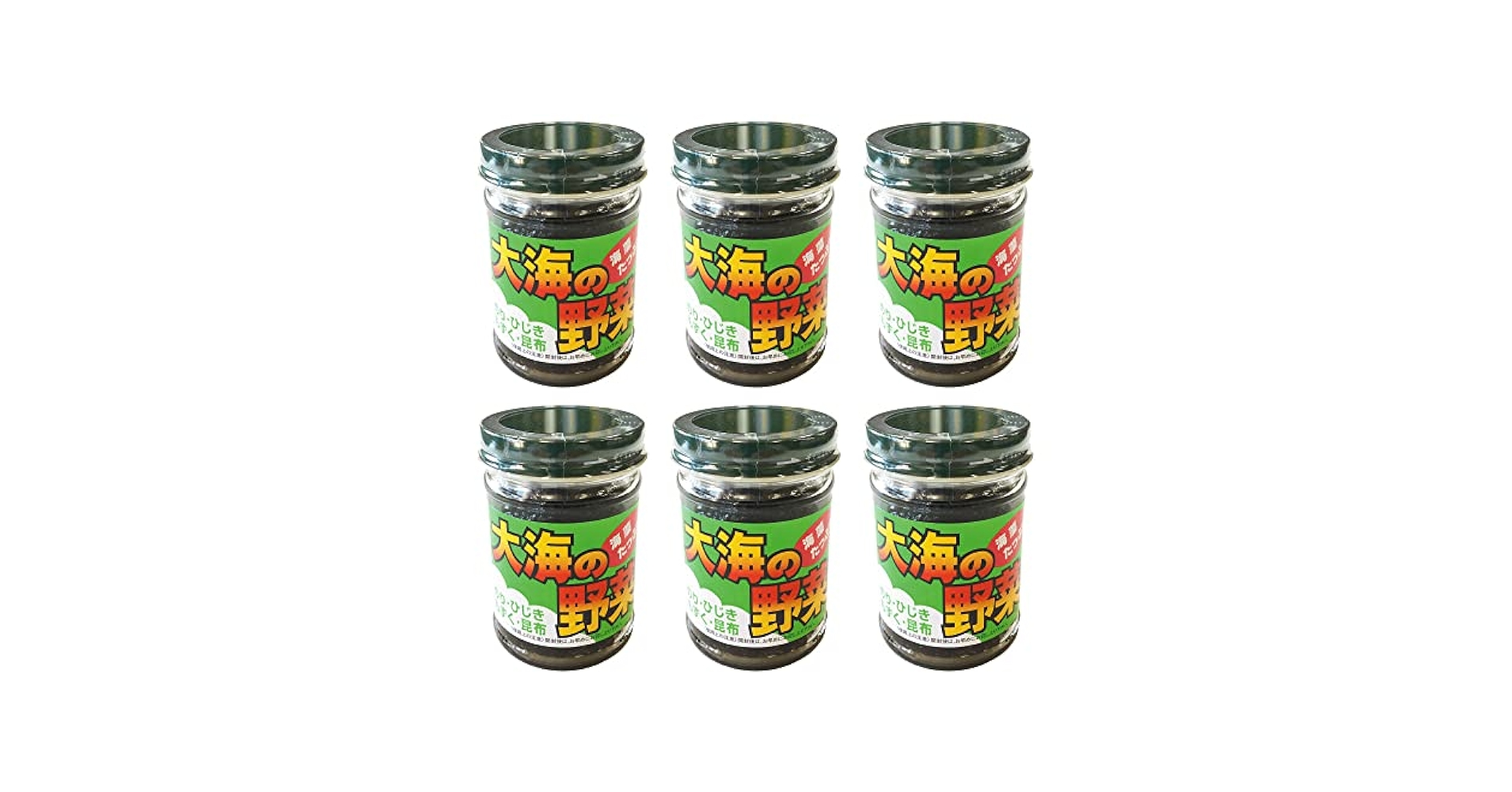 Amazon | 海苔の佃煮 大海の野菜 150g×6本セット 4種の海藻入り