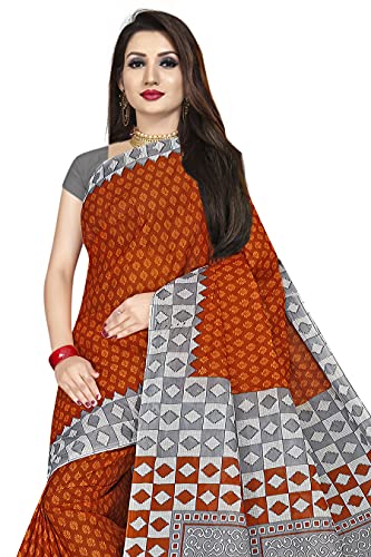 Image of TAMAIRA FASHION Mulmul Pure Cotton Saree For Woman |Office Wear Daily Wear Sarees For Women Without Blouse Piece(Available in 15 Colours)