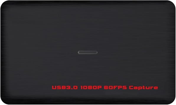 Hdtv Usb3.0 4kビデオキャプチャカードデバイス 高速伝送によるライブストリーミング対応 Hdtvゲームストリーミングキャプチャデバイス