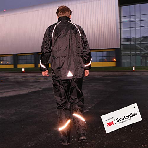 image for Salzmann 3M Waterproof Rainsuit | Elasticated Waist Band and Foldable 