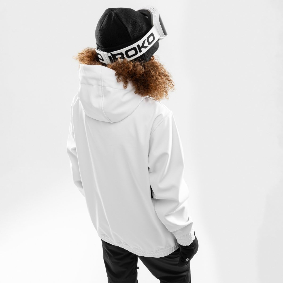SIROKO Chaqueta para snowboard/esquí esquí y nieve W3-W Antarctica Blanco
