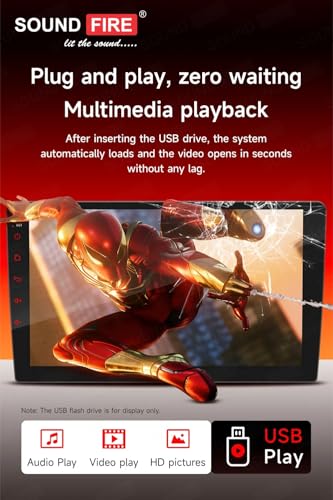 Image of SOUND FIRE NextRevolution 9 inch Inch (4GB /64GB) Android Car Stereo