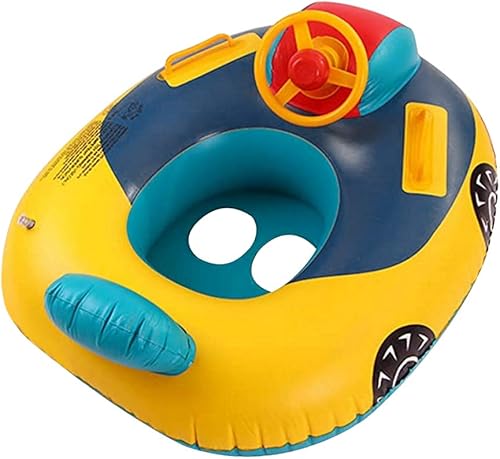 Flotador de piscina para bebé, bonito diseño de automóvil para niños pequeños, inflable de verano, playa, barco, anillo de tubo de natación con