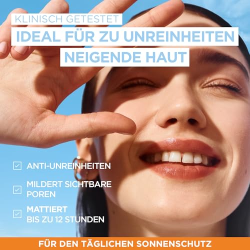 Garnier Ambre Solaire LSF 50+ Super UV Fluid Sonnenschutz, Sonnencreme mit Hyaluronsäure… – Ansicht 4