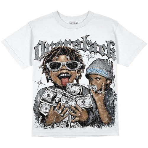 Image of DopeSkill Graphic Tee Streetwear Hypebeast Hip Hop Unisex Premium T-Shirt Sneaker Colour Matching Shirts Gift for Sneakerhead