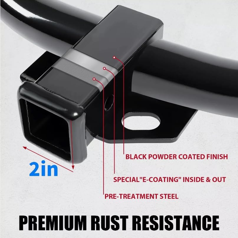 17000lbs Class 5 Trailer Hitch for F-250 F-350 F-450 Super Duty 99-16 ，Replacement for Ford OEM