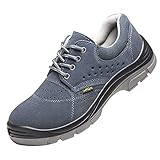 5. Multi-Funktions-Arbeitsschuhe: Sicherheitsschuhe als Mode, Bau, Fabriken, Autoservice, Bergbau, Schmieden ideal für Geschäft oder Hersteller. Darüber hinaus können sie auch als Wander-, Spazier- und Wanderschuhe verwendet werden.