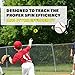 Tomaki Baseball Throwing Trainer, Baseball Pitching Trainer Throwing Spin Trainers, Softball Spinner for Pitchers Baseball Speed Ball Baseball Training Equipment-4 Packs