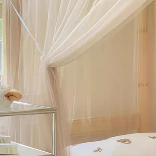 Vista 22 de 4 postes esquineros para dormitorio de estudiantes, litera, mosquitera, mosquitera, cortinas de cama para estudiantes, dormitorio, escuela