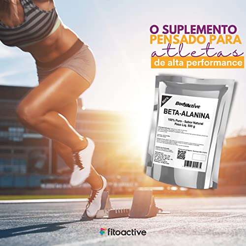 Beta-Alanina 100% Pura 500 g Refil Bodyactive