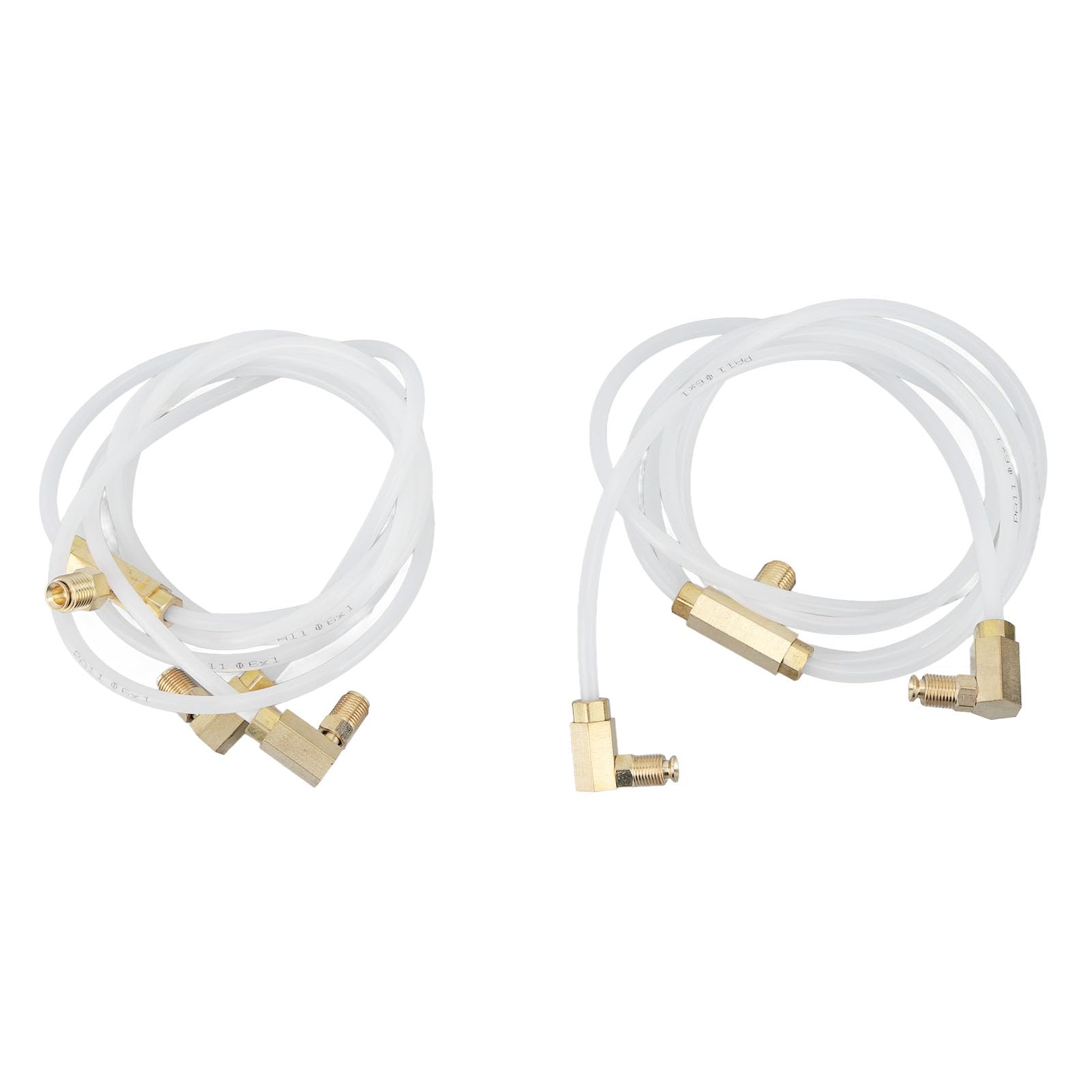 2 Mangueras de Fluido Hidráulico Convertibles Power Top para 1964-2004, Mangueras de Repuesto Flexibles con Accesorios de 90 Grados, Adecuadas para Varios Coches