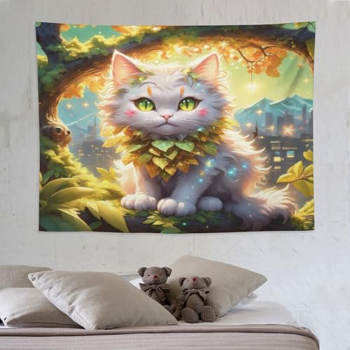 Tissu imprimé grand format 150x200cm pour masquer les imperfections murales avec style