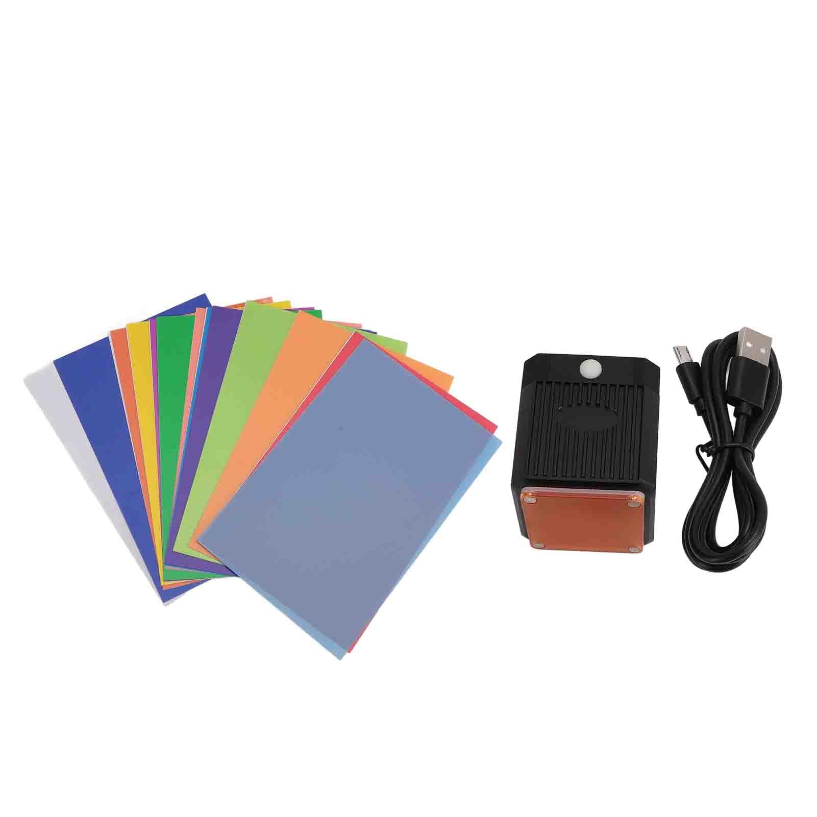 Luz de Vídeo LED, Recargable, Regulable, Impermeable, Batería de 1600 MAh, Mini Luz de Vídeo LED, Iluminación de Cámara Portátil con Filtros de Color, ángulo de Haz de 120 Grados, 5600 K y