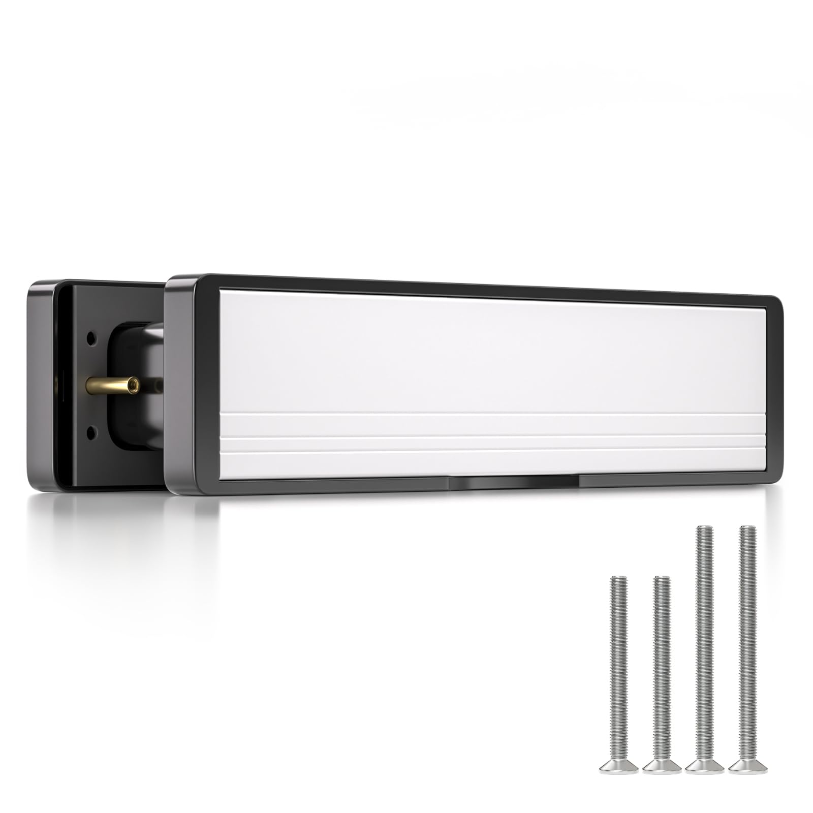 GANZTECH 1 PCS White Big Large Mailbox lid Made of Space Aluminum and ABS Plastic,Sturdy and Durable Corrosion Resistant and Impact Resistant