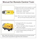 Battery Operated Train for Wooden Track, Electric Train Set Includes Remote Control Locomotive Trains & Tunnel, Motorized Train Toy for Toddlers Compatible with Thomas, Brio, Chuggington - Image 6