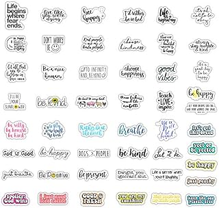 50Pcs Reward Motivational Decal Stickers for Students,Teachers and Company Employees,Waterproof Durable Trendy Vinyl