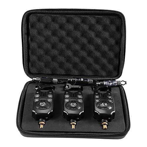 Kit de détecteurs de touche sans fil Lixada avec récepteur et voyants LED intégrés