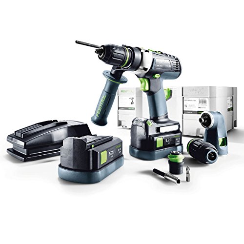 Festool 574708 Cordless Hammer Drill PDC Set